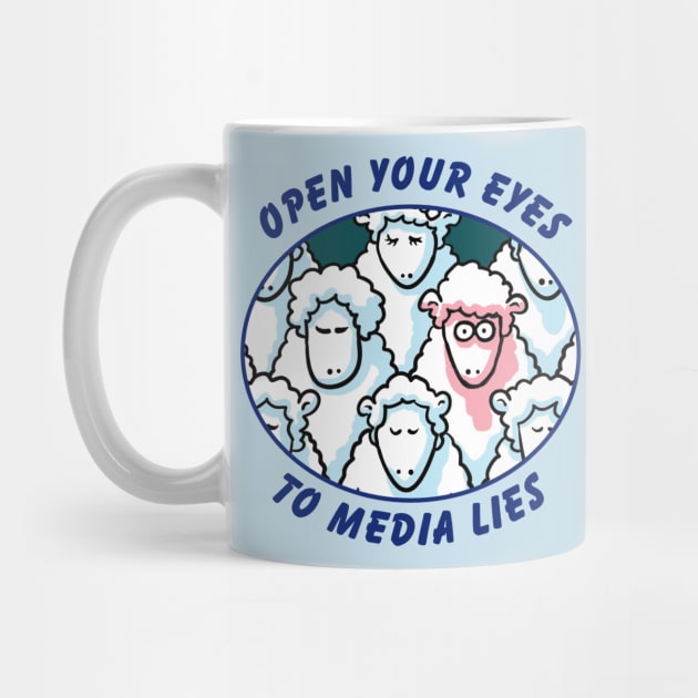 Open Your Eyes to Media Lies Sheeple by chakracoach